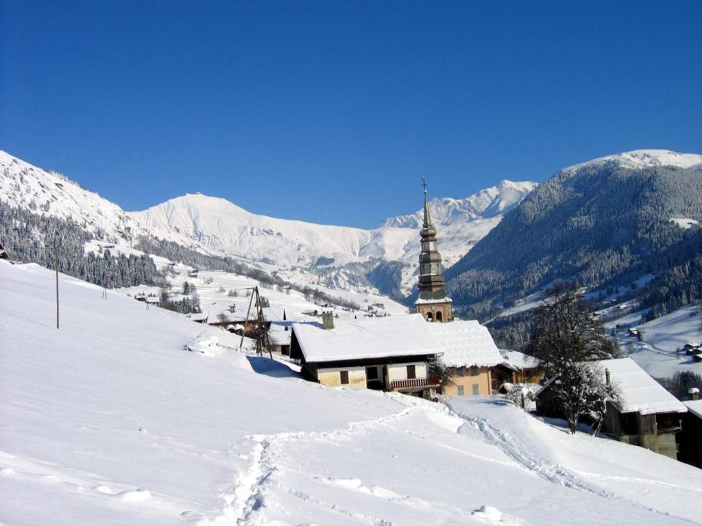 40M2 Au Pied Des Pistes Hauteluce Les Saisies 4 A 6 Personnes Bagian luar foto