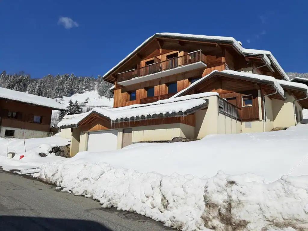 40M2 Au Pied Des Pistes Hauteluce Les Saisies 4 A 6 Personnes Bagian luar foto